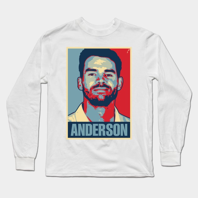 Anderson Long Sleeve T-Shirt by DAFTFISH